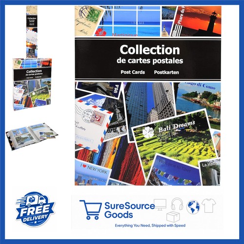 Multi colour postcard - multi-colour,