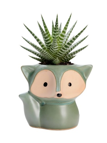 Cute cartoon fox ceramic - cartoon,