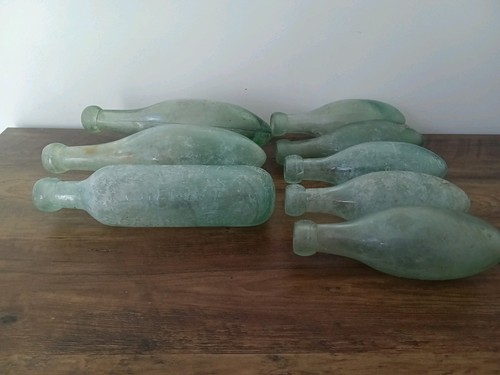 Eight vintage glass torpedo - eight,