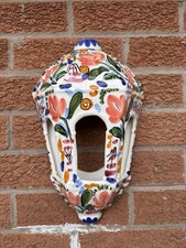 Pair of Hand-Painted Ceramic