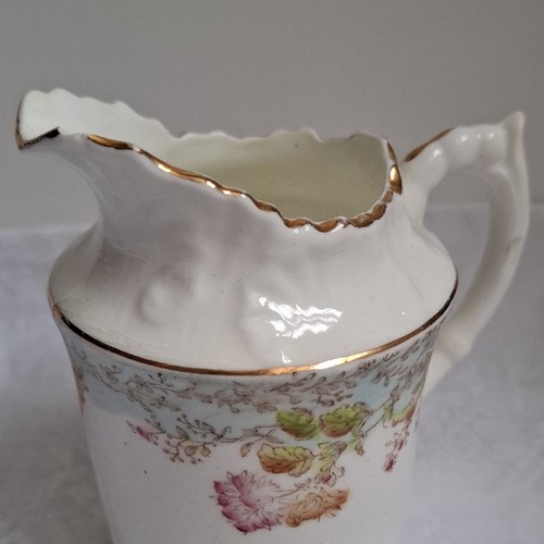 Floral ceramic creamer jug - creamer,