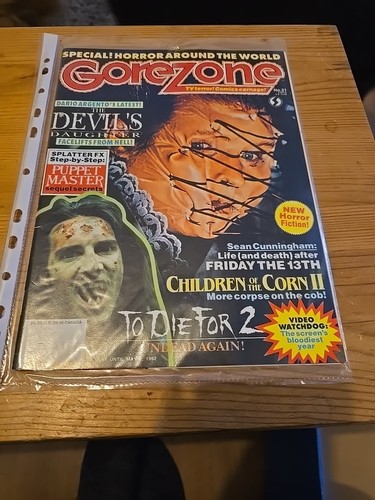 Gorezone magazine horror - magazine,