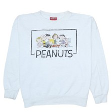 Peanuts Women's White Pullover