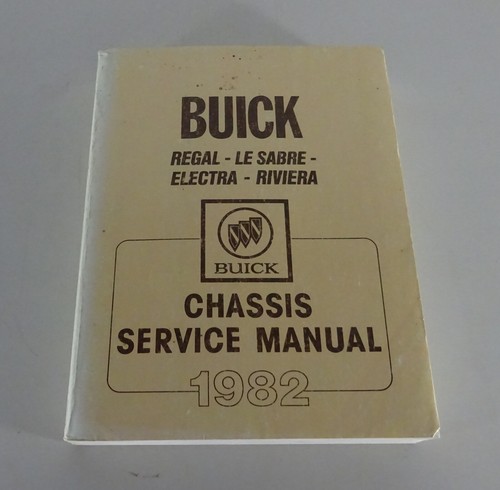 Workshop manual buick regal - workshop,