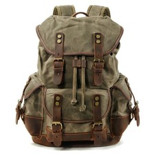 Motorcycle backpack canvas - backpack, /