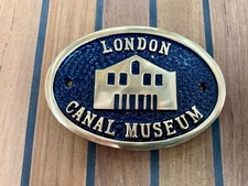London Canal Museum Brass