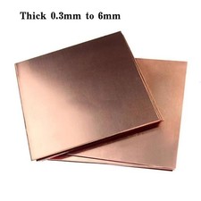 Pure Copper Sheet Plate Solid