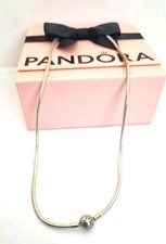 Pandora Moments Sterling sil ,Snake Chain Necklace, 50cm,, S925 ALE.Rrp £109