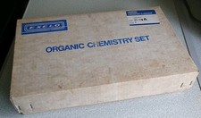 Organic Chemistry Set Vintage Exelo Medical Pharmacy Display
