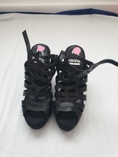 Black Kanna Shoes UK 5