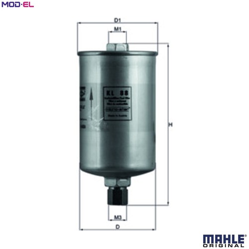 Fuel filter for audi - 88,