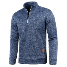 Mens High Neck Jumper Blouse