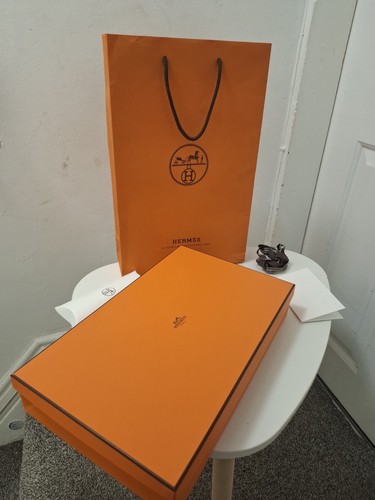 Hermès empty orange - empty, box