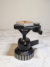 Manfrotto #168 Ball Head in Excellent Condition with 1 Quick Release Plates (b)