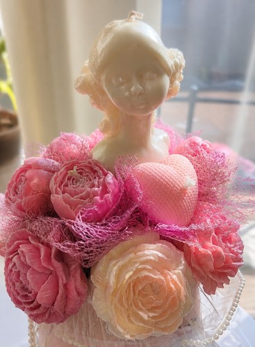 Luxury handmade soy wax - soy, flower