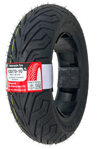 City rear tyre 120 - -,