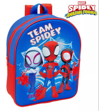 Team Spidey Bag 3D Backpack Spiderman Child School Rucksack Bag