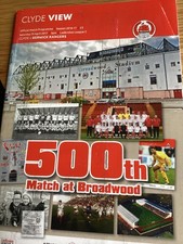 Clyde v Berwick Rangers