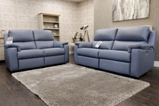 G Plan Thornbury Ellis TRIPLE Power Reclining/Pwr HR/Power Lumbar 3 and Std 2