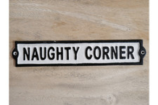 Street Sign Naughty Corner