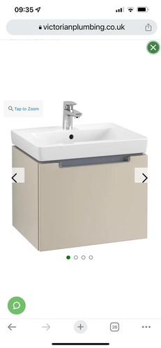 Villeroy and boch vanity - and, unit