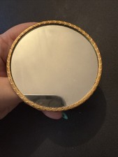 Vintage Hinged Makeup Mirror