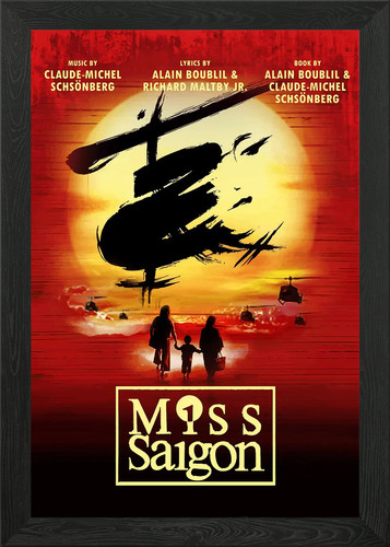 Miss saigon framed - framed, wall