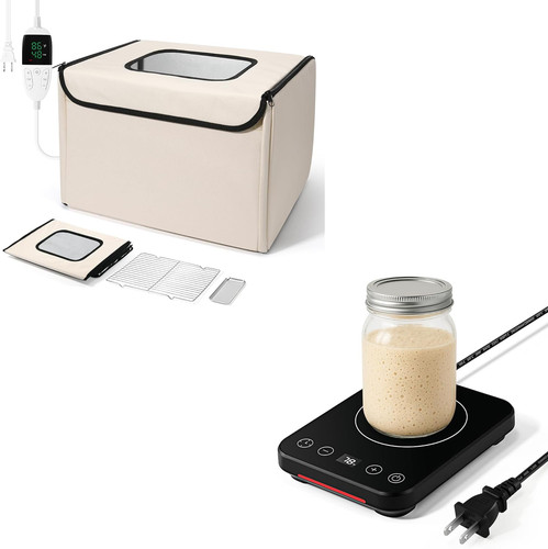Sourdough proofing set with - set,