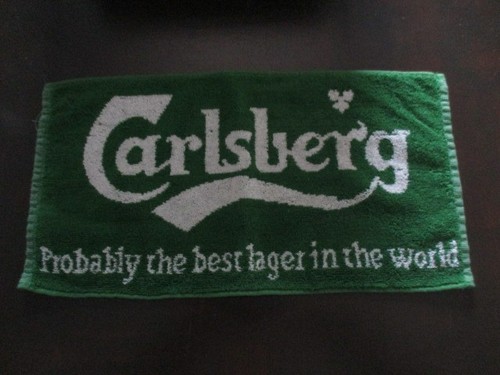 Carlsberg beer towel - carlsberg,