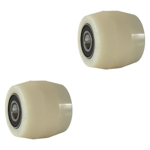Wheel with bearings - with, nylon