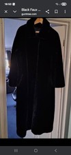 Wallis black faux - wallis, full