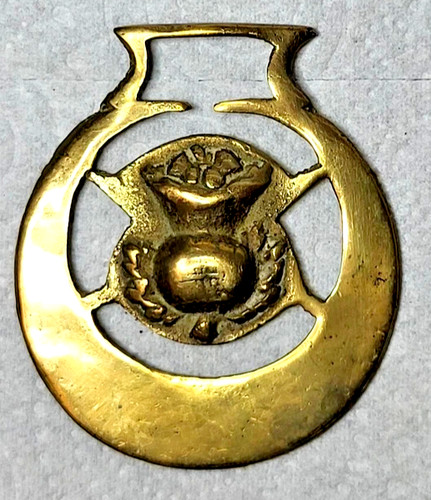 Vintage solid brass scottish - solid,