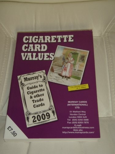 Cigarette card values 2008 - values,