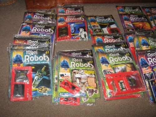Eaglemoss ultimate real robots - eaglemoss,