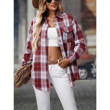 Ladies Checks Shirts Casual
