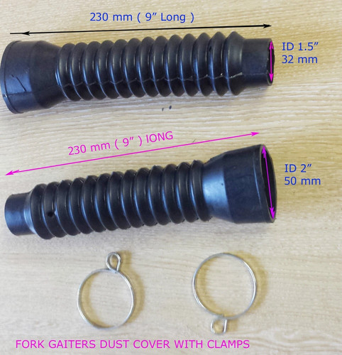 Black rubber dust cover - rubber,