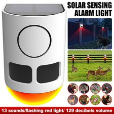 Solar motion sensor alarm - motion,