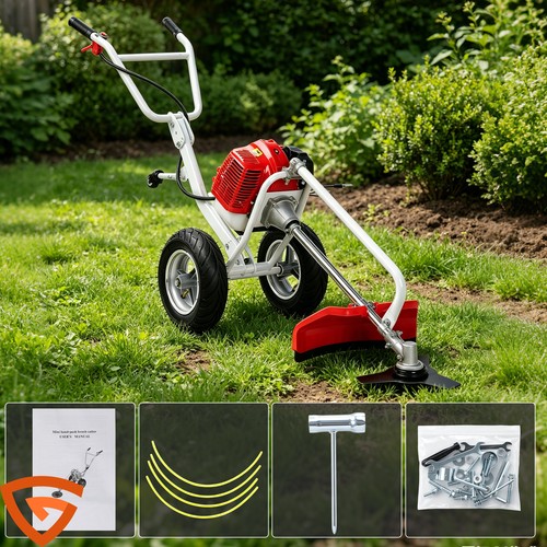 Wheeled brush cutter - cutter, heavy