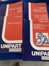 4 Unipart Parts Catalogues