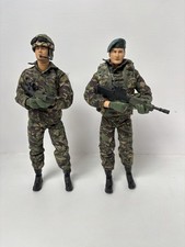 HM Armed Forces Royal Marine Commandos x 2 Job Lot With Weapons