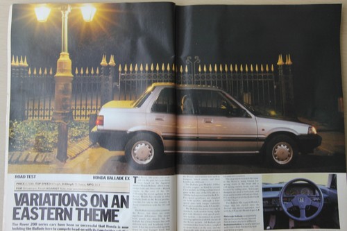 Original 1987 honda ballade - 1987,