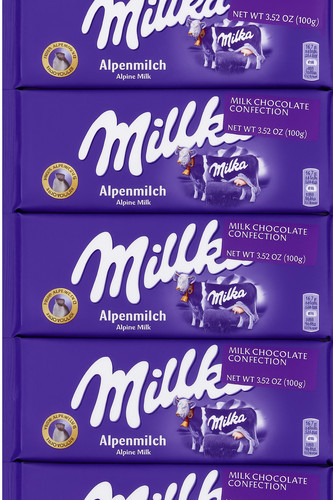 Milka milk chocolate - milka,