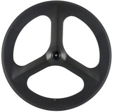 Tri spoke front carbon bike - carbon,