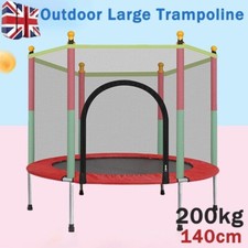 5FT Kid Trampoline With Safety