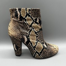 Topshop Ankle Boots Snake