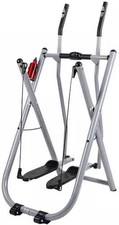 Folding Elliptical Cross Trainer with Anti-Slip Pedals & Home Cardio Workout