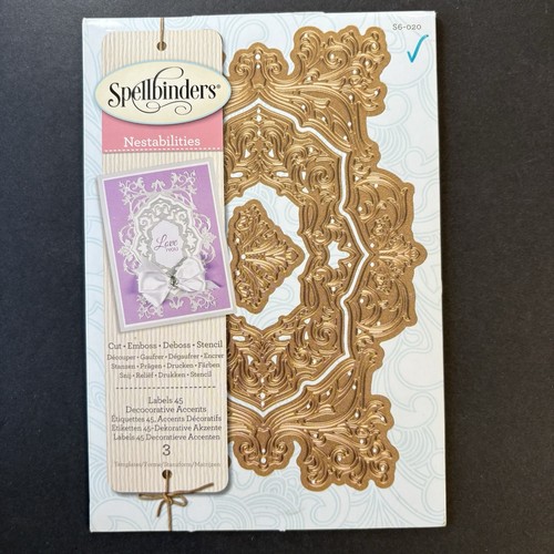 Spellbinders exquisite labels - spellbinders,