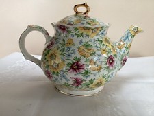 Vintage Windsor Chelsea Chintz ‘ Autumn Gold ‘ Tea Pot