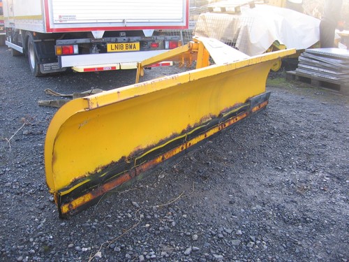 Used snow plough off hgv - off,