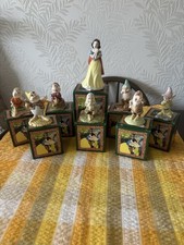 Royal Doulton - Disney's Snow White and The Seven Dwarfs - Full set with boxes